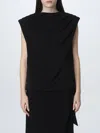 Federica Tosi Top  Woman Color Black In Black