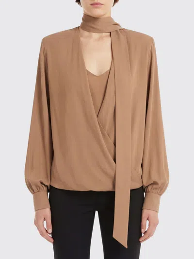Federica Tosi Top Woman  In Brown