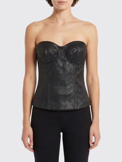 Federica Tosi Top Woman  In Black
