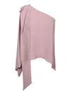 Federica Tosi One-shoulder Cdc Blouse In Pink In Pink