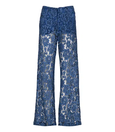 Federica Tosi Trousers Avion Blue