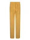 Federica Tosi Crinkled Elastic Brown Trousers In Brown
