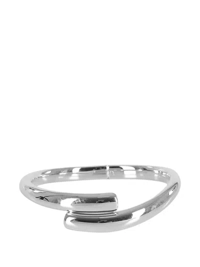 Federica Tosi Tube Choker In Metallic