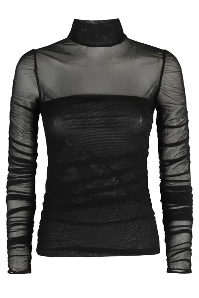 FEDERICA TOSI TULLE TURTLENECK