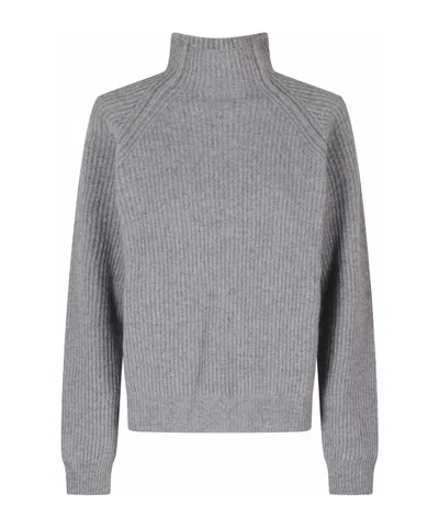 Federica Tosi Turtleneck Sweater In Gray
