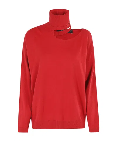 FEDERICA TOSI DETACHABLE-TURTLENECK SWEATER