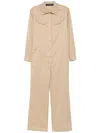 Federica Tosi Suit With Belt Loops And Flap Pockets In White