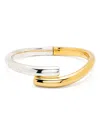 Federica Tosi Two-tone Tube Choker In Gold