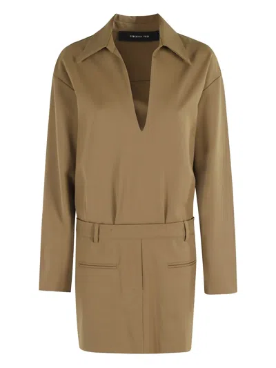 FEDERICA TOSI V-NECK DRESS