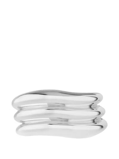 Federica Tosi Wave Bracelet In Silver