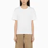 FEDERICA TOSI FEDERICA TOSI | WHITE COTTON CREW-NECK T-SHIRT