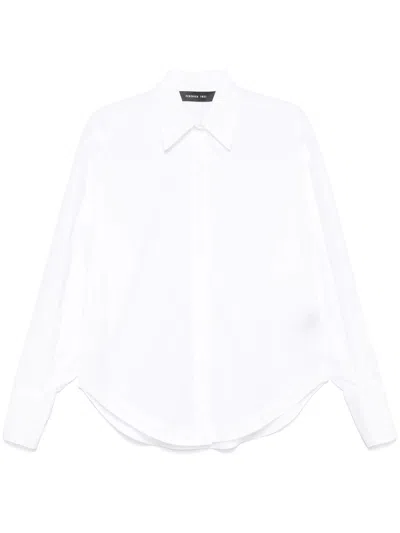Federica Tosi Poplin Shirt In White
