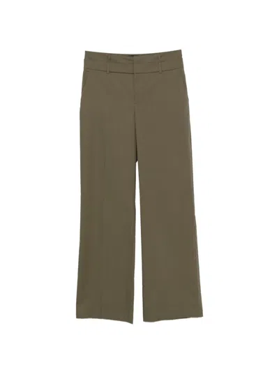 Federica Tosi Wide-leg Trousers In Green