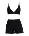 Federica Tosi Woman Co-ord Black Size 2 Viscose, Polyamide