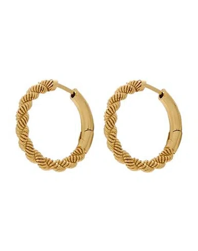 Federica Tosi Woman Earrings Gold Size - Metal