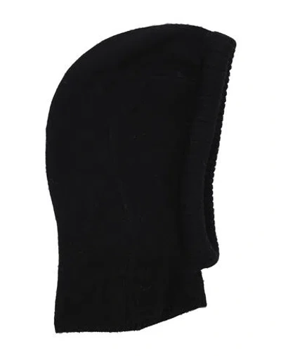 Federica Tosi Woman Hat Black Size Onesize Wool, Cashmere