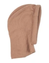 Federica Tosi Woman Hat Camel Size Onesize Wool, Cashmere In Beige