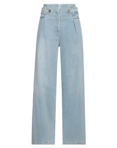 Federica Tosi Woman Jeans Blue Size 25 Cotton, Elastane