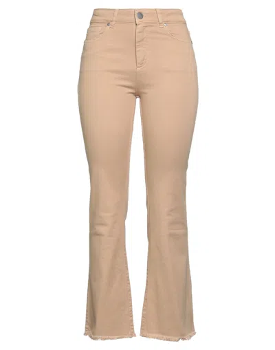 Federica Tosi Jeans In Beige