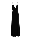 Federica Tosi Woman Maxi Dress Black Size 6 Viscose, Elastane