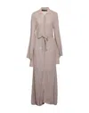 Federica Tosi Long Dresses In Grey
