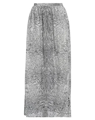 Federica Tosi Woman Long Skirt White Size 12 Cotton