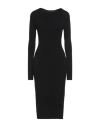 Federica Tosi Woman Long Dress Black Size 6 Polyester