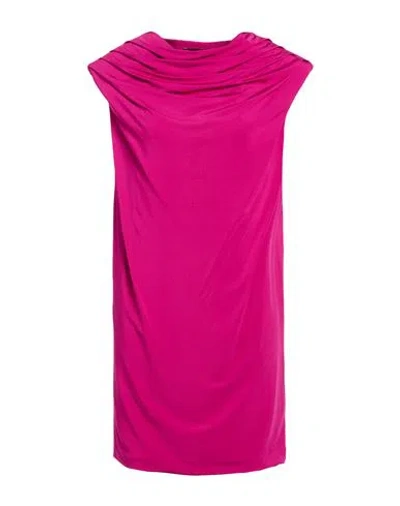 Federica Tosi Woman Mini Dress Mauve Size 4 Viscose, Elastane In Pink