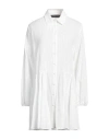Federica Tosi Woman Mini Dress White Size 6 Cotton