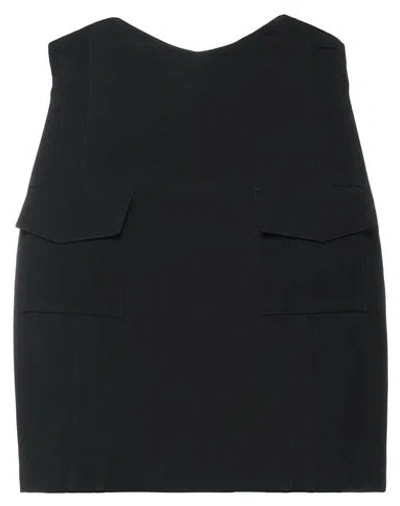 Federica Tosi Woman Mini Skirt Black Size 10 Acetate, Viscose