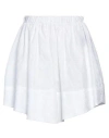 Federica Tosi Woman Mini Skirt White Size 2 Cotton In White