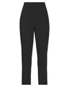 Federica Tosi Woman Pants Black Size 4 Viscose, Wool, Elastane