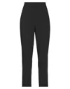 Federica Tosi Woman Pants Black Size 4 Viscose, Wool, Elastane In Black