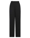 Federica Tosi Woman Pants Black Size 6 Polyamide, Virgin Wool, Viscose, Elastane, Acetate