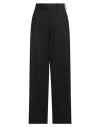 Federica Tosi Woman Pants Black Size 6 Polyester, Virgin Wool, Elastane