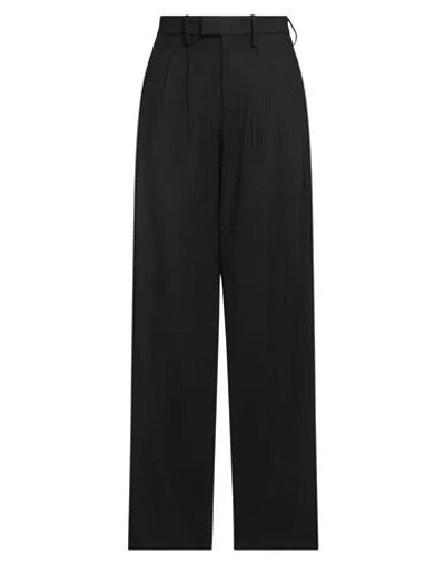 Federica Tosi Woman Pants Black Size 6 Polyester, Virgin Wool, Elastane