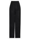 Federica Tosi Woman Pants Black Size 6 Wool In Black