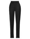 Federica Tosi Woman Pants Black Size 8 Polyester, Virgin Wool, Elastane In Black