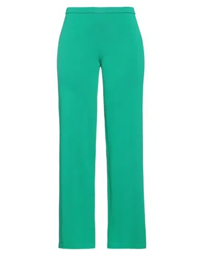 Federica Tosi Woman Pants Green Size 8 Viscose, Polyamide