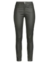 Federica Tosi Woman Pants Military Green Size 27 Viscose, Polyamide, Polyester, Elastane In Black