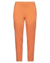 Federica Tosi Woman Pants Orange Size 26 Cotton, Elastane