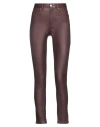 Federica Tosi Woman Pants Plum Size 27 Viscose, Polyamide, Polyester, Elastane In Purple