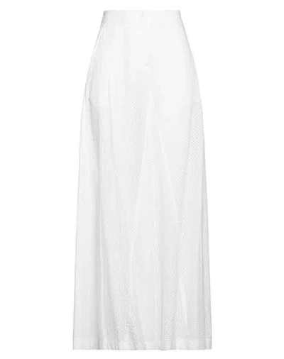 Federica Tosi Woman Pants White Size 6 Cotton