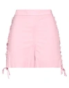 Federica Tosi Fitted Blush Shorts In Pink