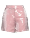 Federica Tosi Woman Shorts & Bermuda Shorts Pink Size 6 Polyester In Pink