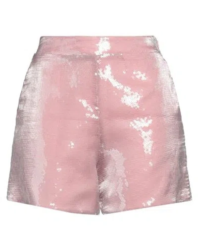 Federica Tosi Woman Shorts & Bermuda Shorts Pink Size 6 Polyester