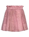 Federica Tosi Woman Shorts & Bermuda Shorts Pink Size 6 Silk In Pink