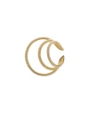 Federica Tosi Woman Single Earring Gold Size - Bronze