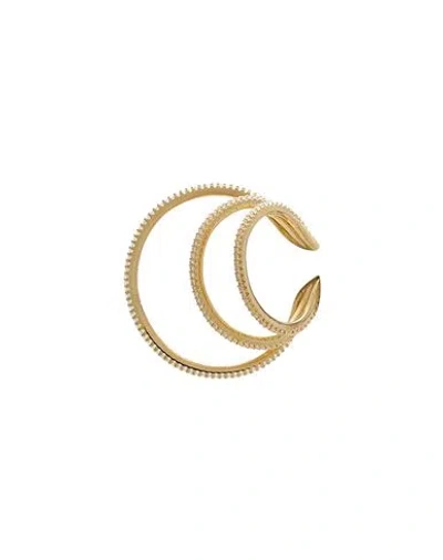 Federica Tosi Woman Single Earring Gold Size - Bronze