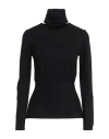 Federica Tosi Woman Sweater Black Size 4 Viscose, Polyester In Black